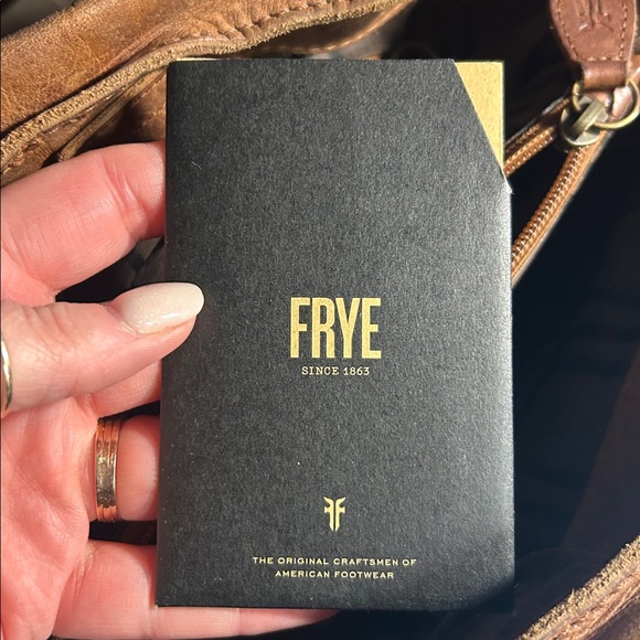 Frye Melissa Tote in Cognac aged to perfection leather. Super clean inside - Picture 2 of 12